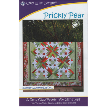 Prickly Pear for 2-1/2" Strips Quilt Pattern