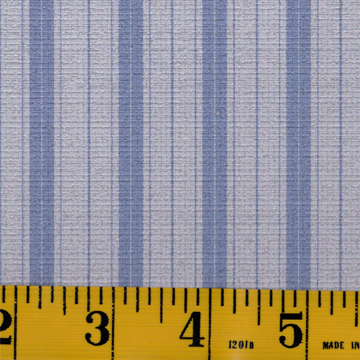 1:12, 1" Scale Dollhouse Miniature Wallpaper Blue & Grey Stripes (3 sheets)